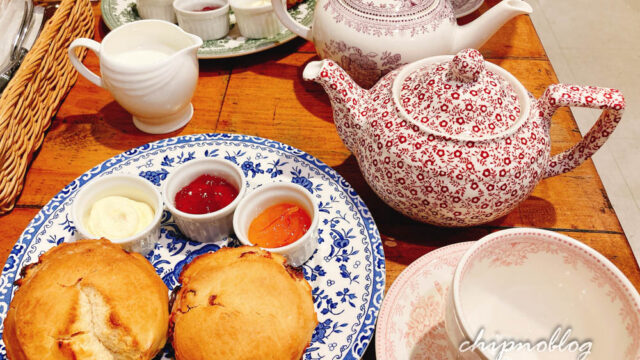 阪急　英国フェア　クリームティ　イギリス