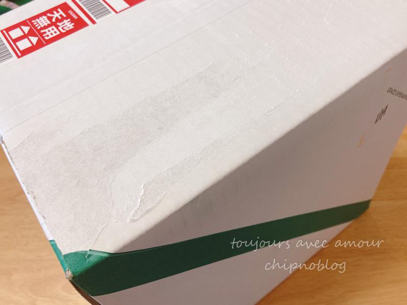 チーズワンダーから届いた冷凍便の大きな箱