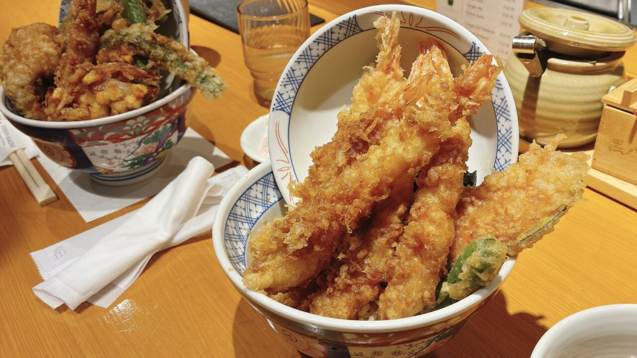 天ぷらまきの　天丼　エビ天